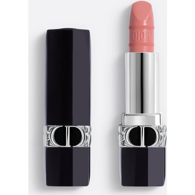 Dior Christian Rouge Satin Finish Cream Lipstick Rose Feline - NEW