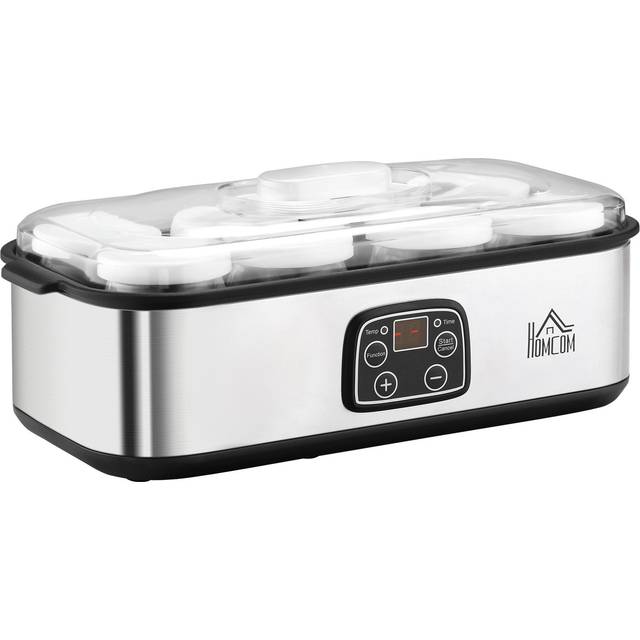 Yoghurtmaskin med 8 Burkar 180 ml 36 x 18,8 x 14 cm