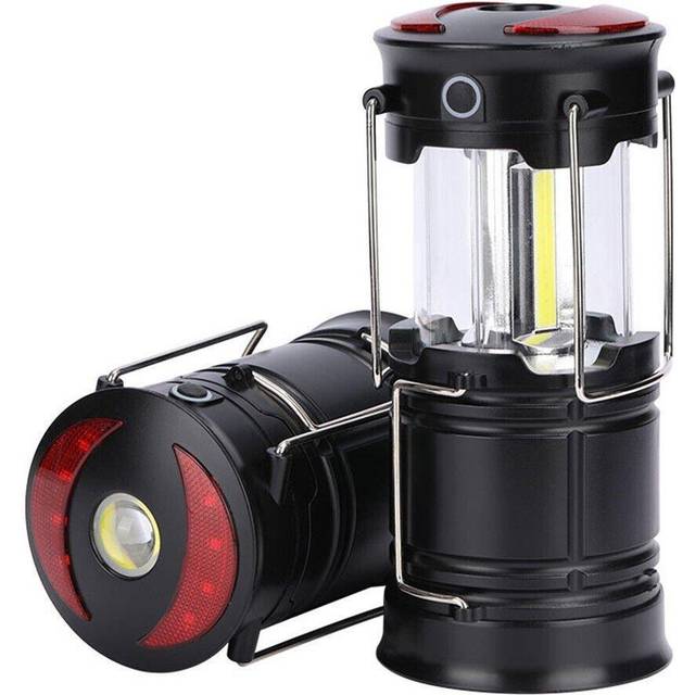ExtraStar Mini Portable USB Rechargeable LED Camping Lantern - White - 13 x 9 x 9cm