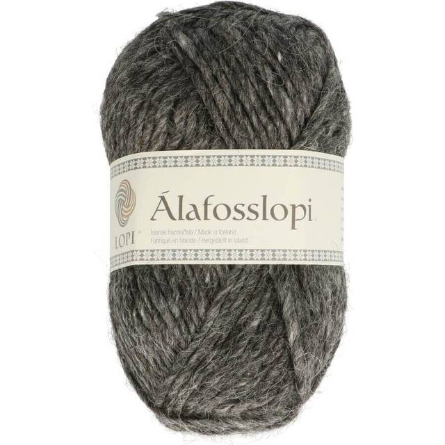 Álafosslopi Garn Ull 100 g Vinröd melange Istex (9962)