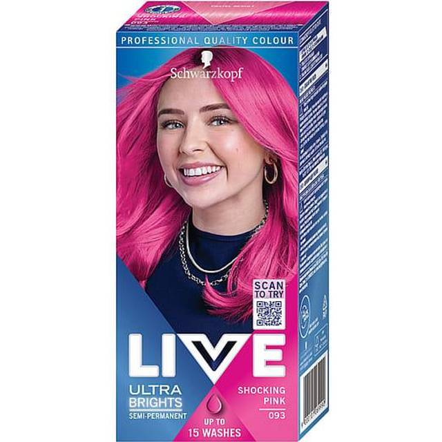 Schwarzkopf Live Ultra Brights or Pastel Hårfärg 093 Shocking Pink