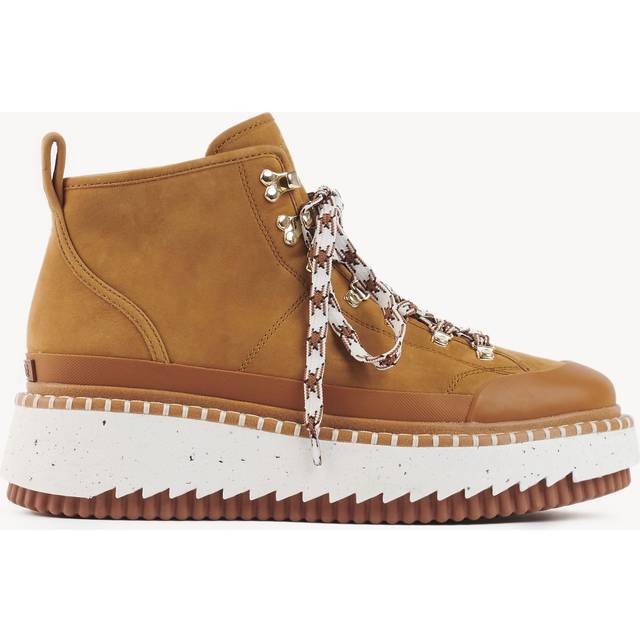 Chloé Woman Ankle boots Camel Size 6 Soft Leather - Beige
