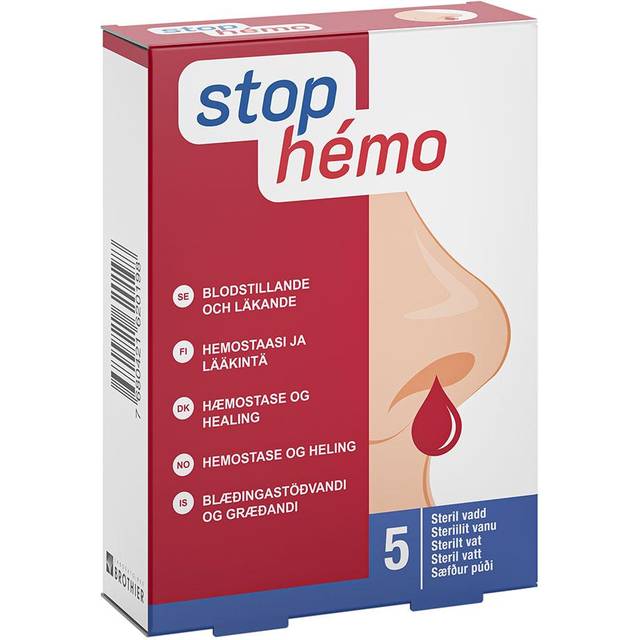 Blodstillande vadd 5 st/paket
