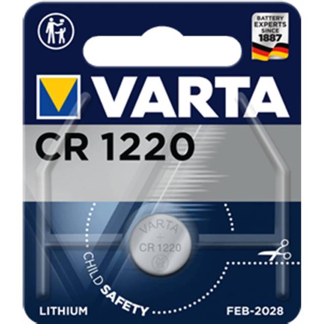 Varta Lithium Button Cell Battery CR1220 | 3 V DC | 35 mAh