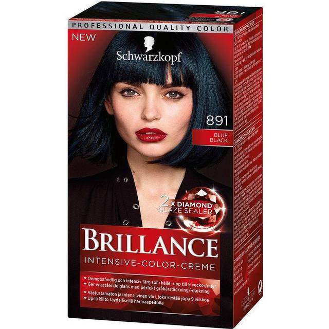 Schwarzkopf Brillance Intensive-Color-Creme 891 Blue Black