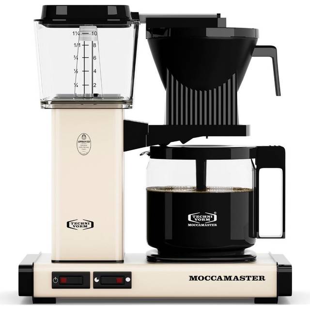 Moccamaster Automatic -kaffebryggare, Ljus elfenben