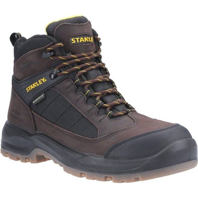 Stanley Berkeley Full Lace Up Safety Boots Brown Size 10