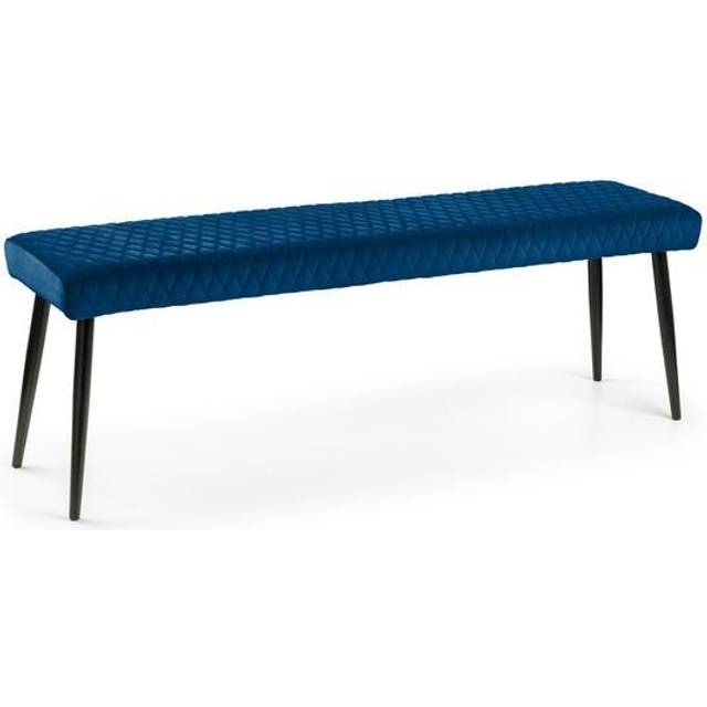 Julian Bowen Luxe Low Bench - Grey