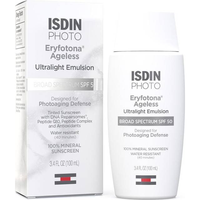 ISDIN Eryfotona Ageless Ultralight Tinted Mineral SPF 50 Sunscreen