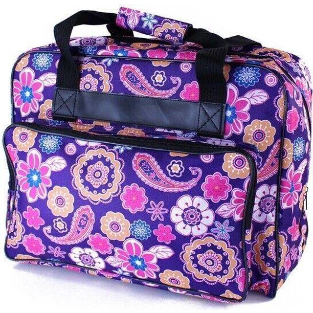 Janome Universal Purple Sewing Machine Tote  Canvas