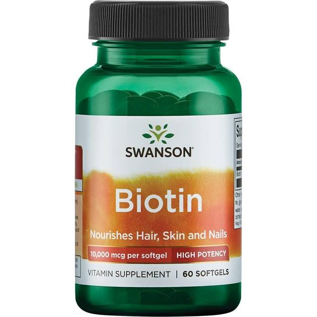 Swanson  Biotin  10 000 mcg  60 Softgels