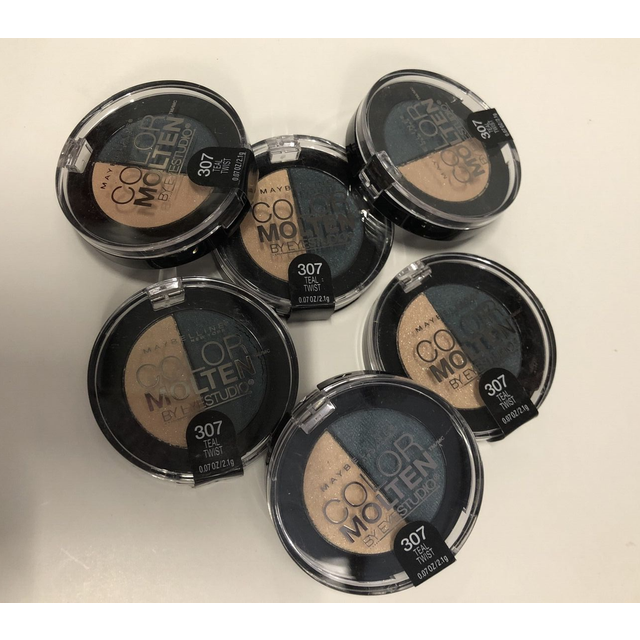 Maybelline New York Eye Studio Color Molten Cream Eye shadow  Teal Twist  1 Count