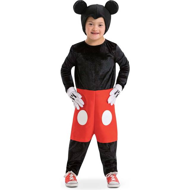 Mickey Mouse Kid&#39;s Adaptive Costume - Black&#47;Red&#47;White (4/6)