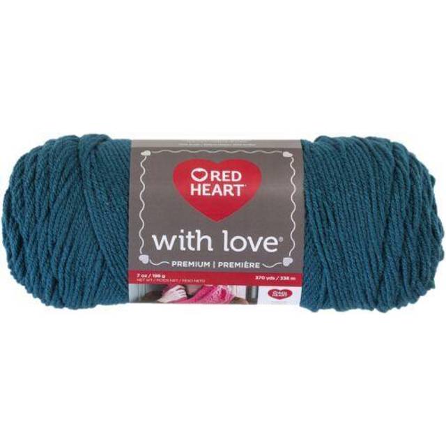 Red heart with love yarn-mallard e400-1623