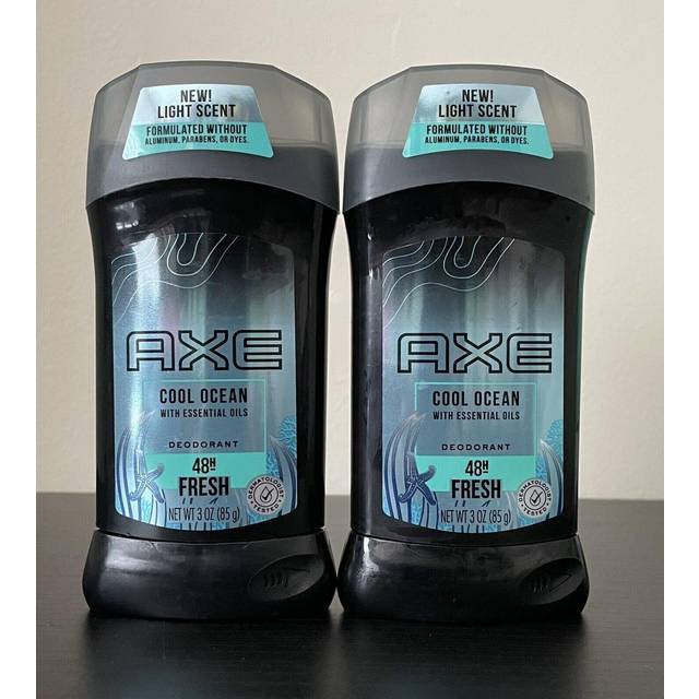 Axe Light Scents Cool Ocean Aluminum-Free Deodorant for Men 3 Oz.