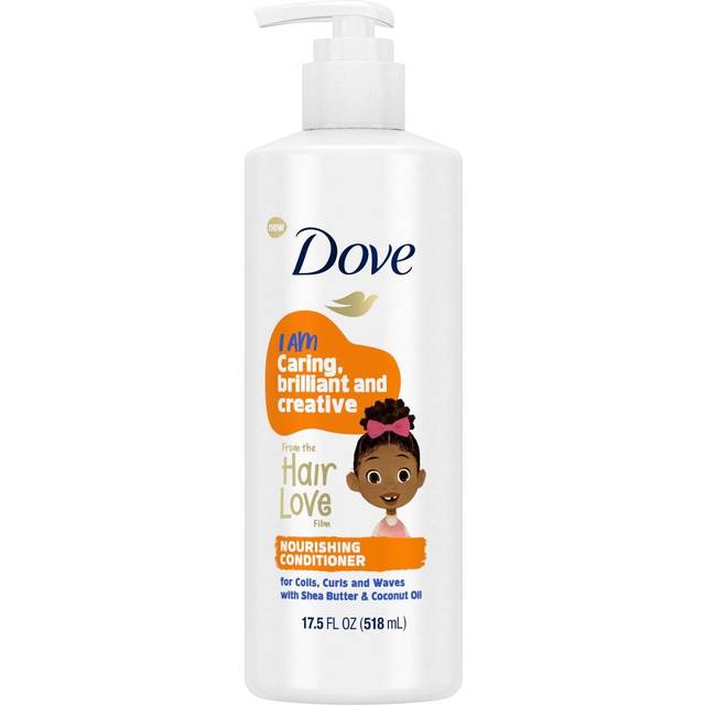 Dove, Kids Care, Nourishing Conditioner, For Coils, Curls and Waves, 17.5 fl oz (518 ml)