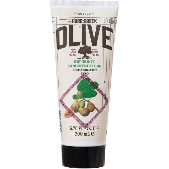 Olive Fig Moisturising Body Milk for Smooth Skin with Extra Virgin Olive Oil, Vegan, 200 ml, 223.0 g