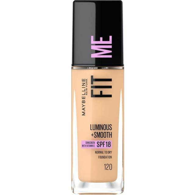 Maybelline New York, flytande foundation, Fit Me Luminous + Smooth Foundation Classic Ivory 120, 30 ml