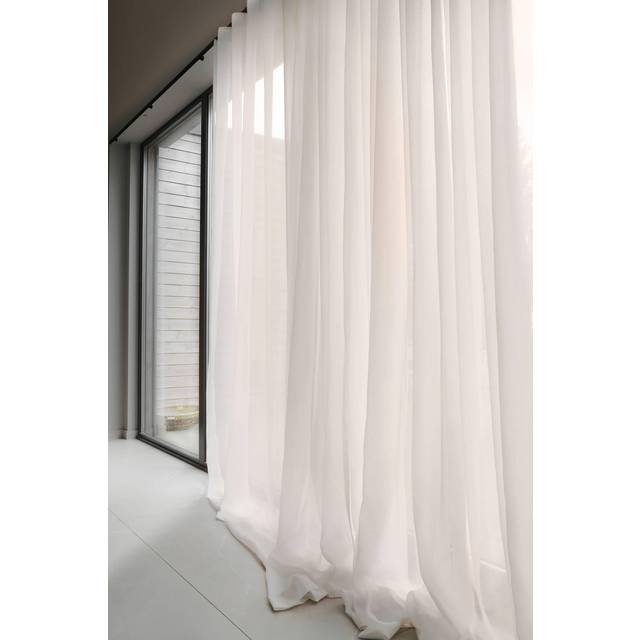 Mimou - Mimmi Gardin Återvunnet Tyg Dubbel Bredd 290x290 Cm - Natur