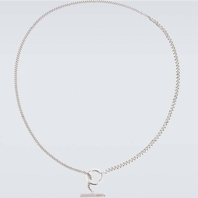 Bottega Veneta - Intrecciato Sterling Silver Necklace - Men - Silver
