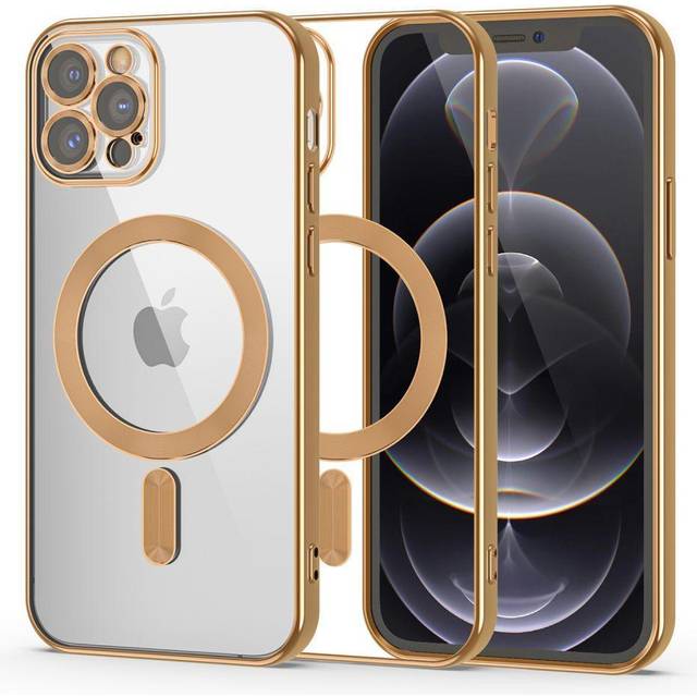 Tech-Protect iPhone 13 Mobilskal Magsafe Shine - Guld