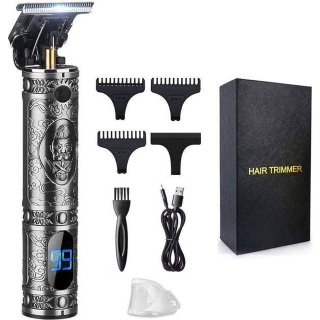 Suttik Hair Clippers for Men, Beard Trimmer, Zero Gapped Trimmer T-Blade Trimmer Clippers for Hair Cutting, Cordless Trimmers Professional Barber,