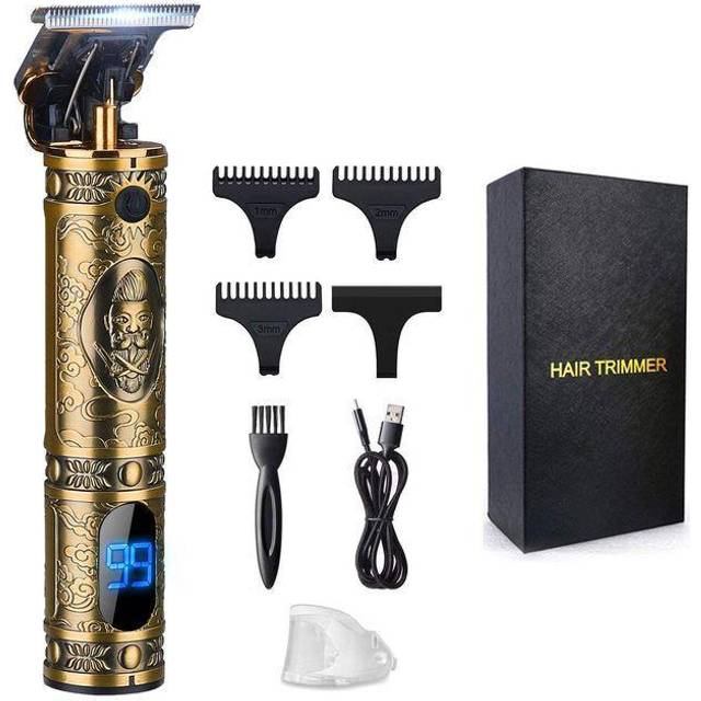 Suttik Hair Clippers for Men, Beard Trimmer, Zero Gapped Trimmer T-Blade Trimmer Clippers for Hair Cutting, Cordless Trimmers Professional Barber