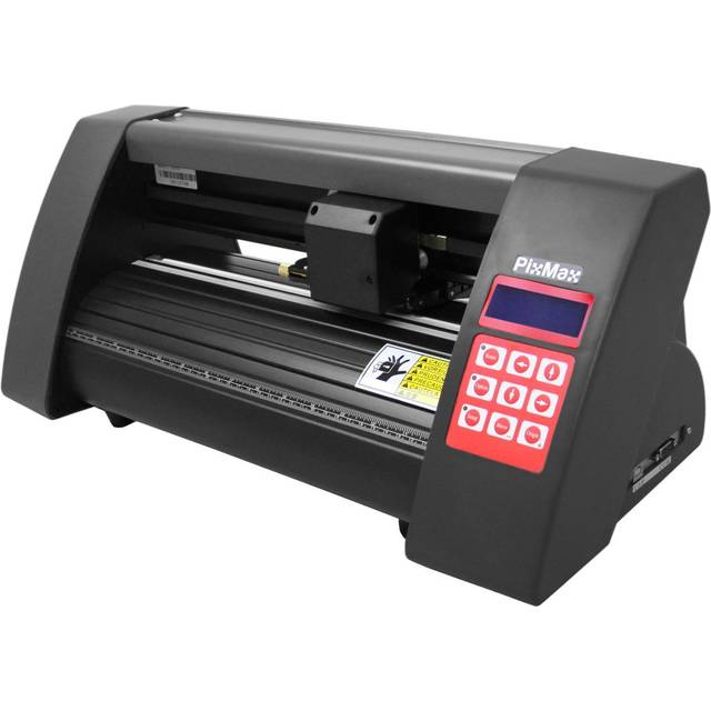 PixMax Mini Vinyl Cutter 20 inch with SignCut Pro Software - Black - 150.0 cm x 24.0 cm x 22.0 cmcm