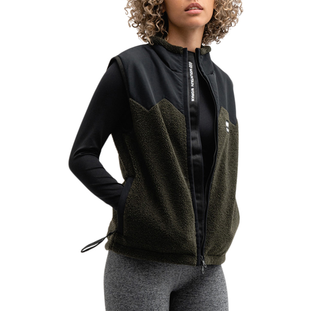 Mountain Works Pile Fleece Vest Military (S)
