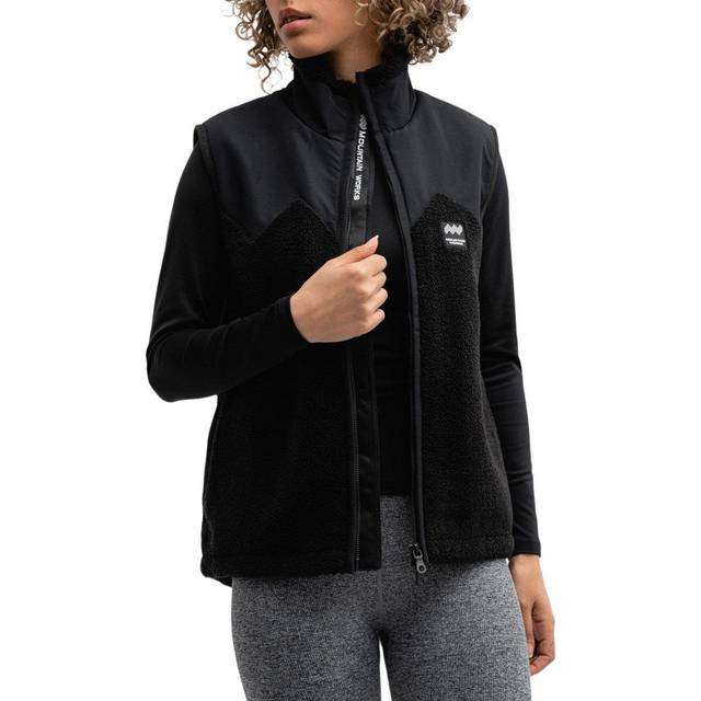 Mountain Works Unisex Pile Fleece Vest Black, XXL