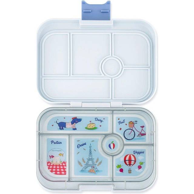 (Hazy Gray (Paris Tray)) Yumbox Original Leakproof Bento Lunch Box