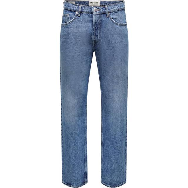 Onsedge Mid Waist Straight Fit Jeans