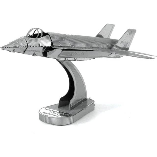 Model Kit Lockheed Martin F-35 Lightning II Aircraft (Moderate Difficulty) Steel Model by Metal Earth