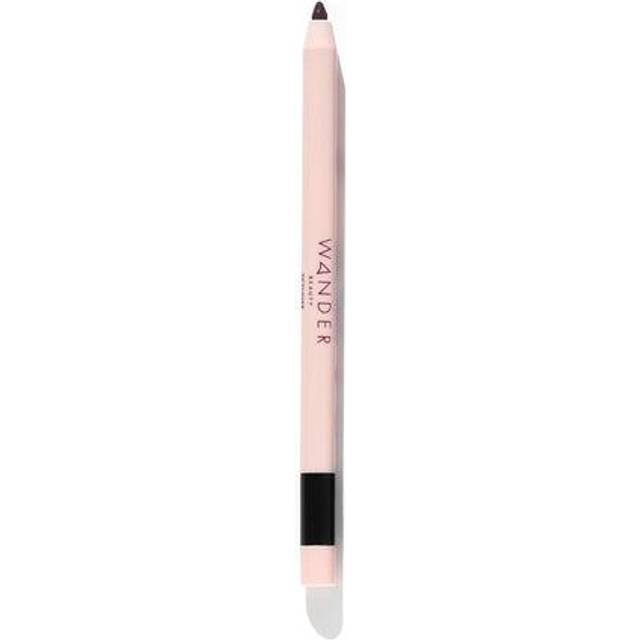 Wander Beauty Skyliner Automatic Gel Eyeliner (Jet Black) - Smudge-Proof Retractable Gel Liner - Precise Application With Built-In Eye Pencil Sharpene