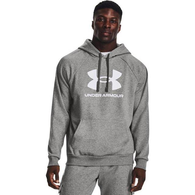 Under Armour Rival Logo Hoody Men grey