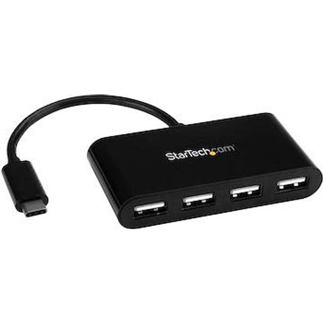 StarTech.com 4-Port USB-C Hub - Mini Hub - USB-C to 4x USB-A - USB 2.0