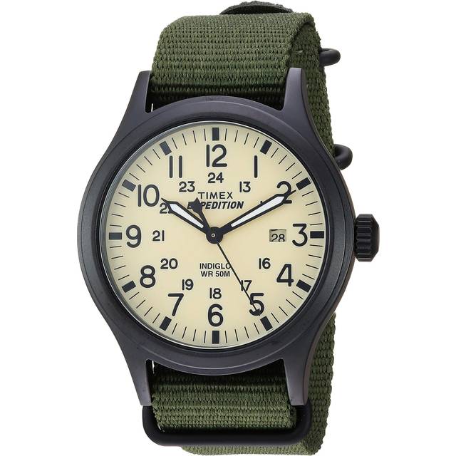 Timex Expedition Scout 40 Watch Men's Green/Black/Cream