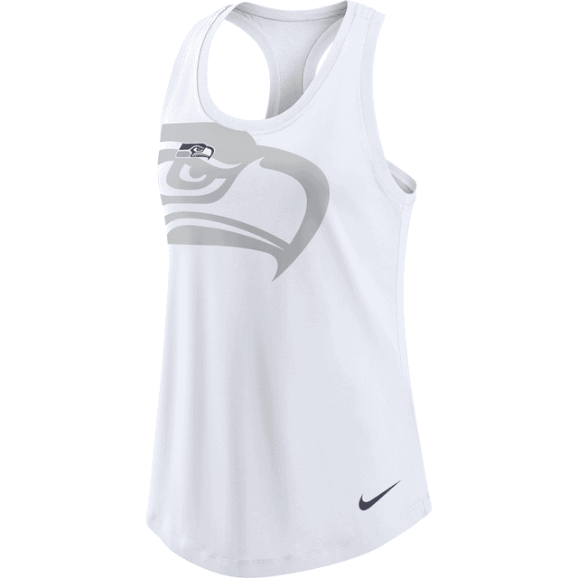 Seattle Seahawks Nike Triblend Racerback Tank - Womens