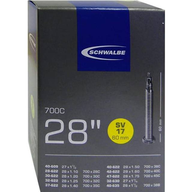 Schwalbe Cykelslang 700x28/45C, 60mm Racerventil (SV17L)