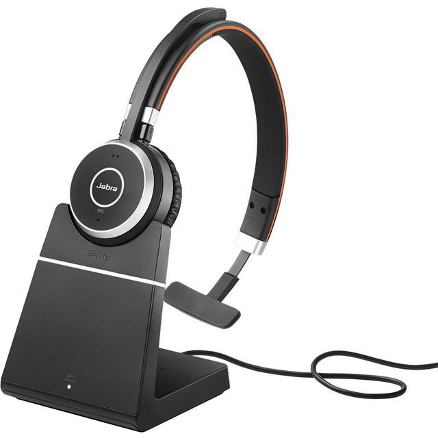 Jabra EVOLVE 65 UC Mono Wireless Headset with Charging Stand