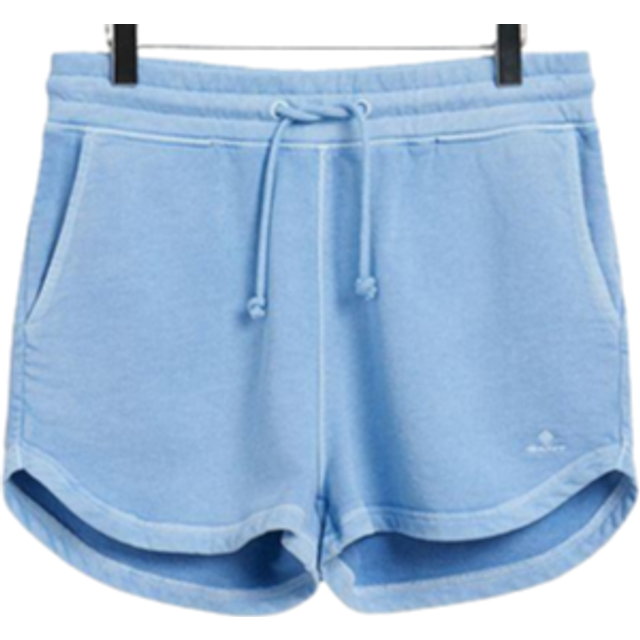 GANT Dam avslappnade Sunfaded Casual Shorts, Gentle Blue, Standard, Gentle Blue, M