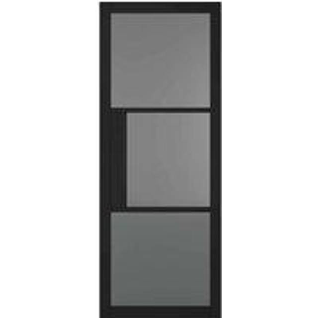 LPD Black Tribeca 3l - Tinted Internal Door (Size: 1981 x 838mm, Thickness: 35mm)