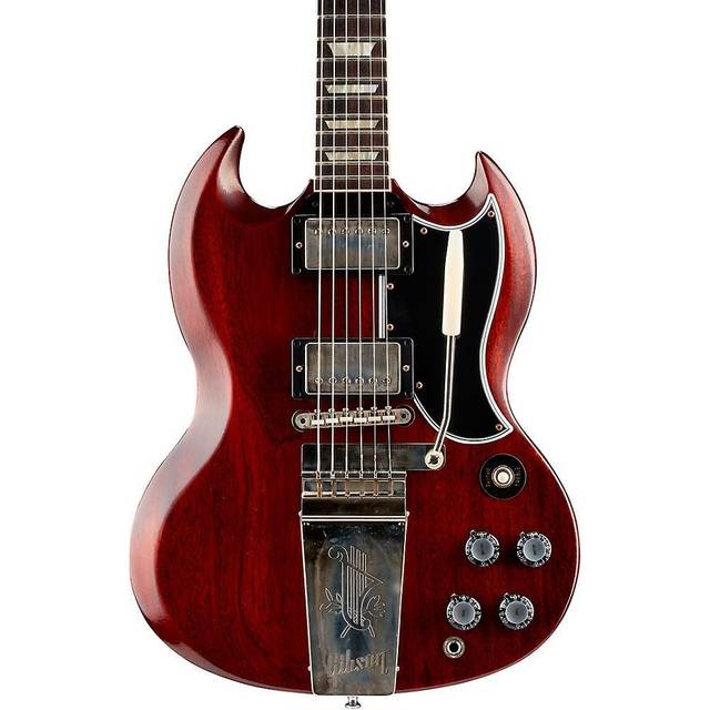 Gibson Custom 1964 SG Standard Maestro Aged Cherry Red #300774