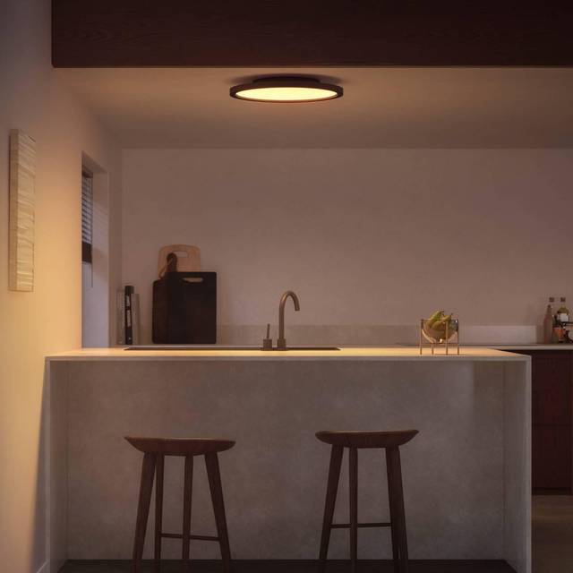 Philips Hue Aurelle Panel RD Svart 21 W