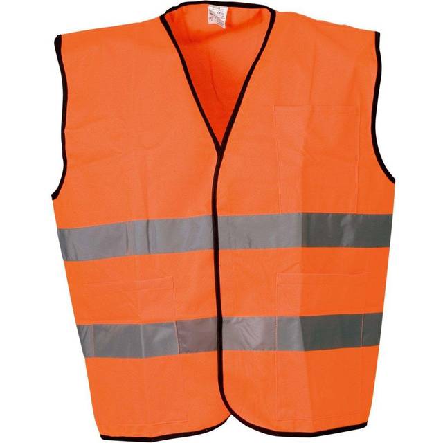 Elka Visible Xtreme refleksvest sikkerhedsvest, Hi-vis Orange