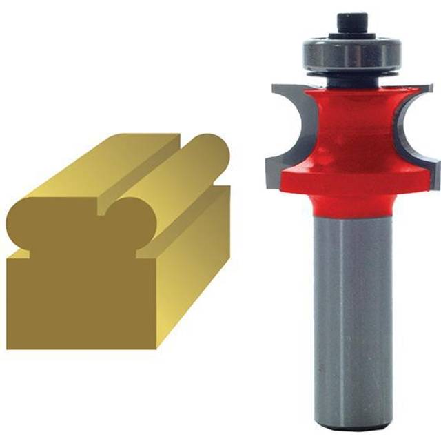 Faithfull Corner bead 3.2mm Radius Router Cutter 22mm 3.2mm 1/4"