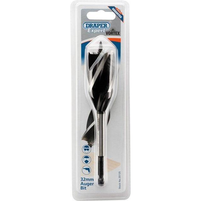 Draper Expert 4 Fluted Vortex Auger Drill Bit 32mm 165mm