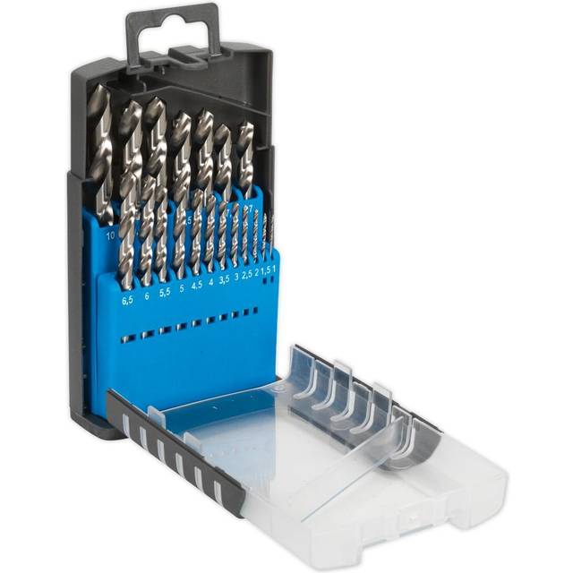 Sealey 19 Piece HSS-G Drill Bit Set