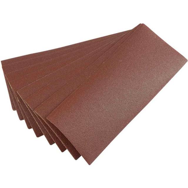 Draper Clip On 1/3 Sanding Sheets 92mm x 232mm 100g Pack of 10