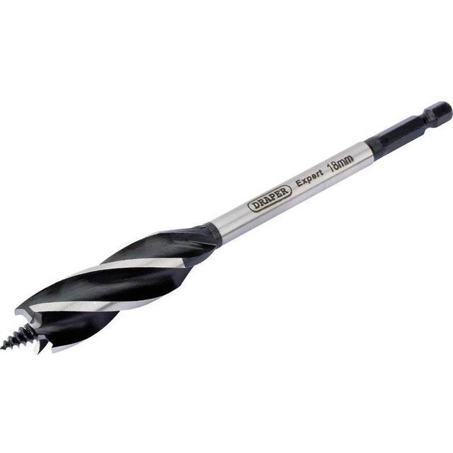 Draper Expert 4 Fluted Vortex Auger Drill Bit 18mm 165mm